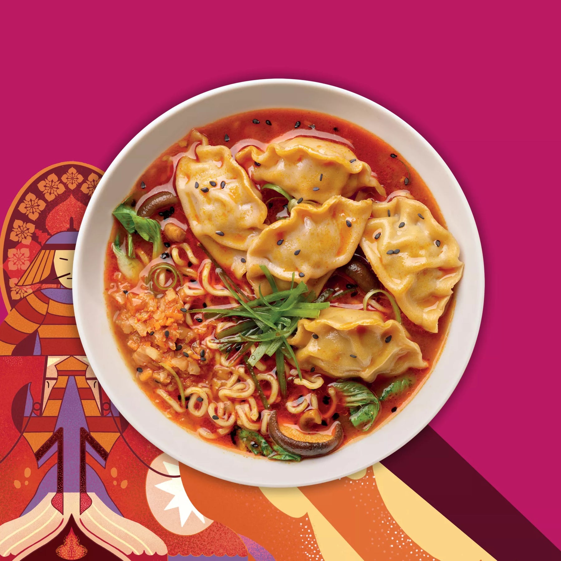 Korean BBQ Beef Mandu