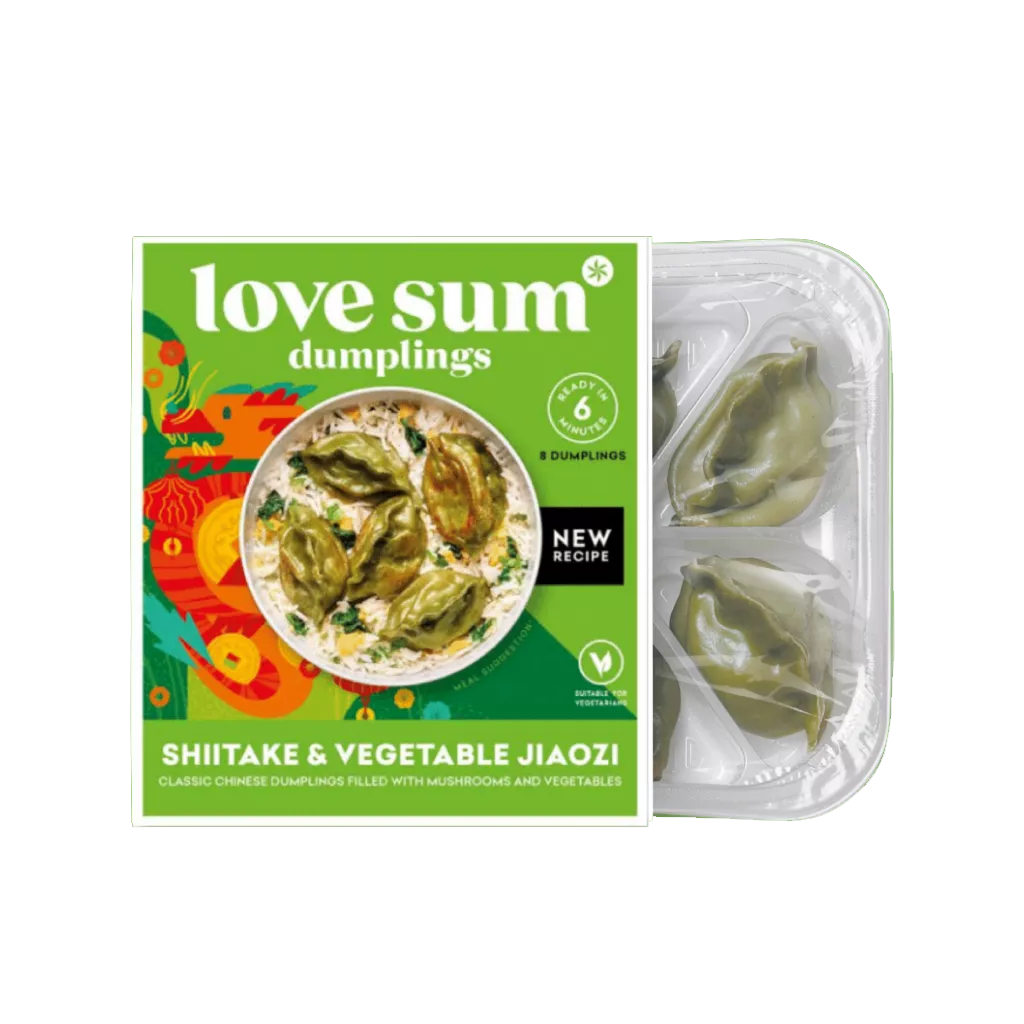 Shiitake Vegetarian Jiaozi | Love Sum Dumplings