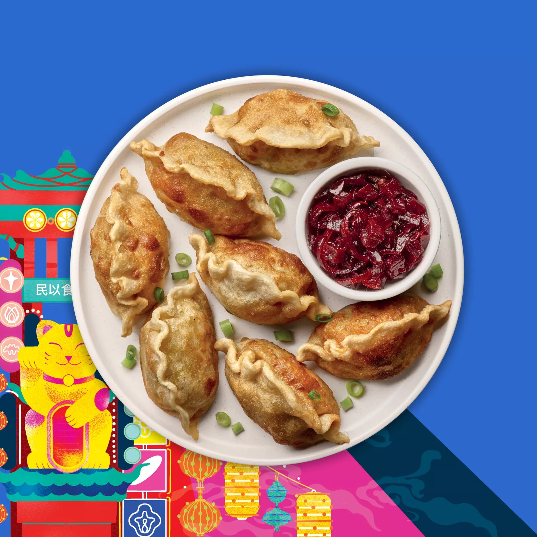 Hoisin Duck Dumplings