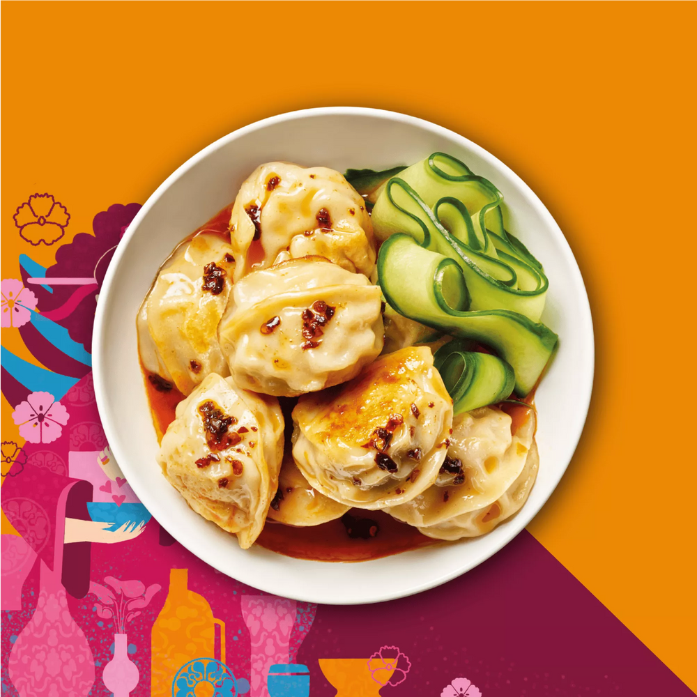 Chicken & Kimchi Mandu